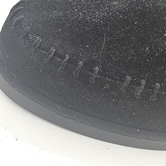 Steve Madden Tommy Suede Shearling Boots Black Size 6 - Picture 5 of 12